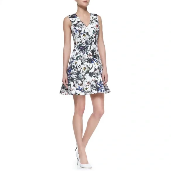 taylor floral-print fit & flare dress Rebecca Taylor main image 1